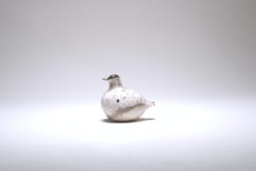 画像1: 北欧アートガラス/ビンテージガラス/Oiva Toikka/オイバ・トイッカ/イッタラ/Birds/バード/Kiiruna/キルナ/Ptarmigan/雷鳥 (1)