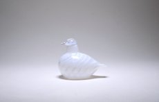 画像1: 北欧アートガラス/Nuutajarvi/ヌータヤルヴィ/Oiva Toikka/オイバトイッカ/Nuutajarvi/ヌータヤルヴィ/2002年/Riekon Poikanen/Baby willow grouse (1)