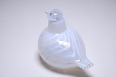 画像6: 北欧アートガラス/Nuutajarvi/ヌータヤルヴィ/Oiva Toikka/オイバトイッカ/Nuutajarvi/ヌータヤルヴィ/2002年/Riekon Poikanen/Baby willow grouse (6)