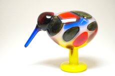 画像8: 北欧アートガラス/Oiva Toikka/オイバトイッカ/NUUTAJARVI/iittala/Birds/バード/Jalokiwi/Jewelled Kiwi/ジュエルドキウイ (8)