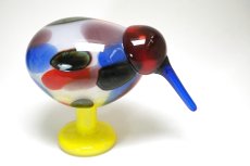 画像4: 北欧アートガラス/Oiva Toikka/オイバトイッカ/NUUTAJARVI/iittala/Birds/バード/Jalokiwi/Jewelled Kiwi/ジュエルドキウイ (4)