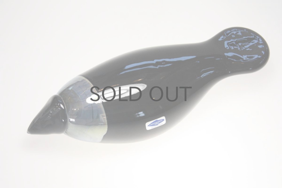 画像3: 北欧アートガラス/ビンテージガラス/Oiva Toikka/オイバ・トイッカ/iittala/イッタラ/Birds/バード/Crow (3)