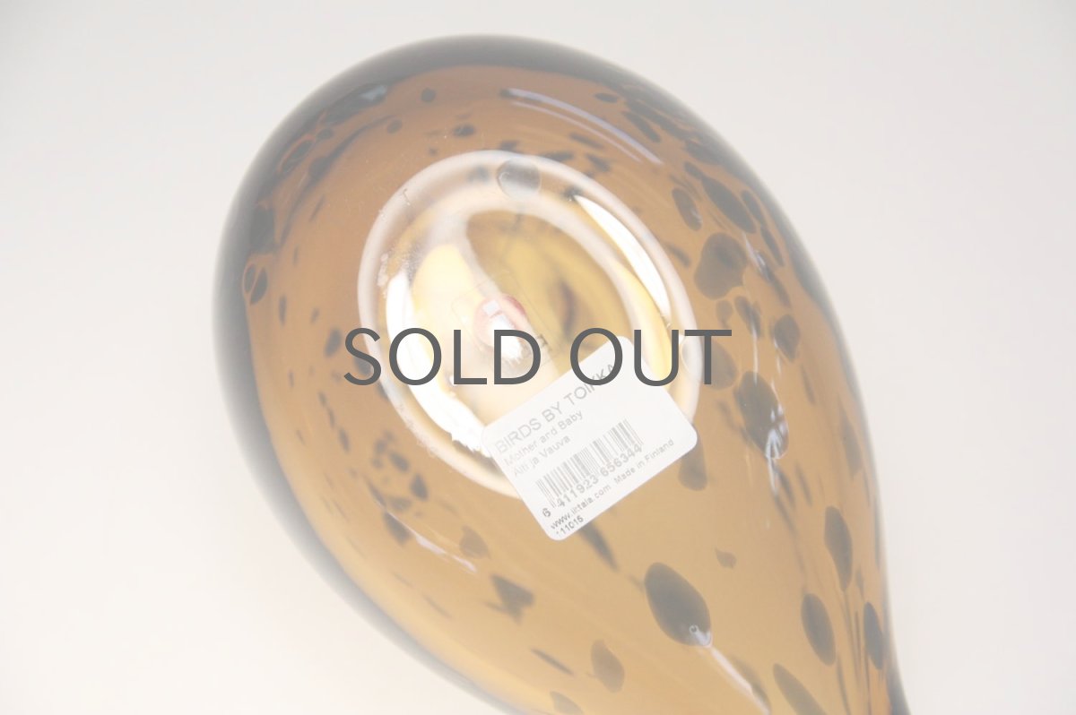 画像9: 北欧アートガラス/ビンテージガラス/Oiva Toikka/オイバ・トイッカ/iittala/イッタラ/Birds/バード/Moter & Baby (9)