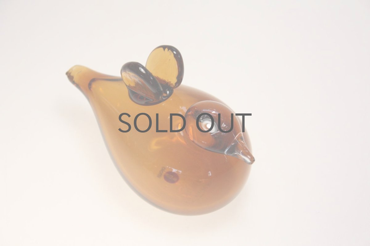 画像5: 北欧アートガラス/ビンテージガラス/Oiva Toikka/オイバ・トイッカ/iittala/イッタラ/Birds/バード/Moter & Baby (5)