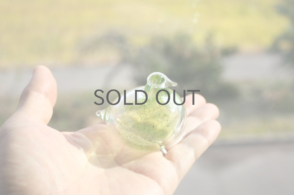 画像8: 北欧アートガラス/ビンテージガラス/Oiva Toikka/オイバ・トイッカ/イッタラ/Birds/バード/Golden-Crested Kinglet/グリーン/No.2 (8)