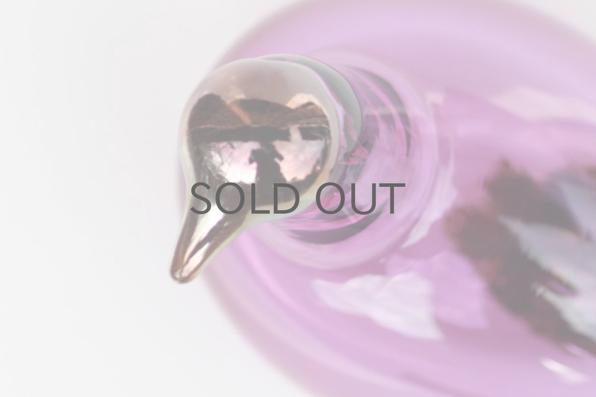 画像7: 北欧アートガラス/iittala/イッタラバード/Oiva Toikka/オイバトイッカ/Marsh duck/アメジスト (7)