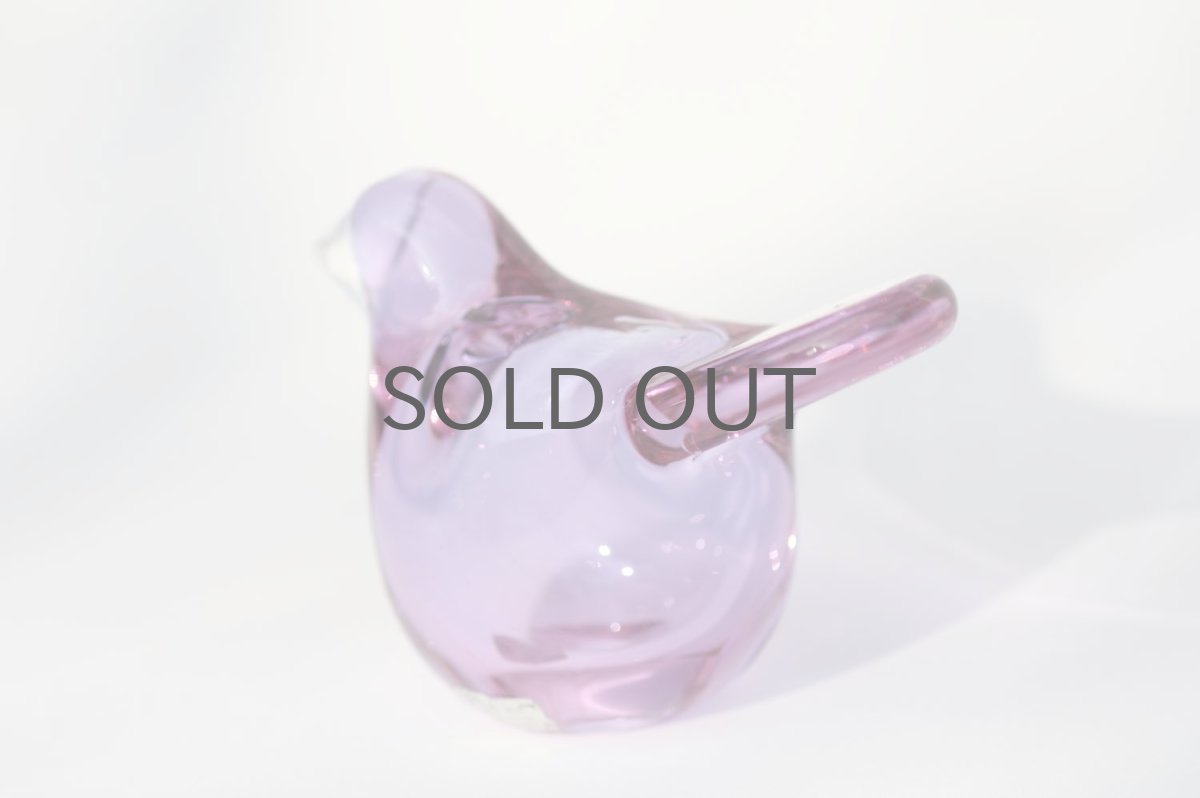 画像2: 北欧アートガラス/ビンテージガラス/Oiva Toikka/オイバトイッカ/Nuutajarvi/ヌータヤルヴィ/Sieppo/シエッポ/アメジスト&クリア (2)