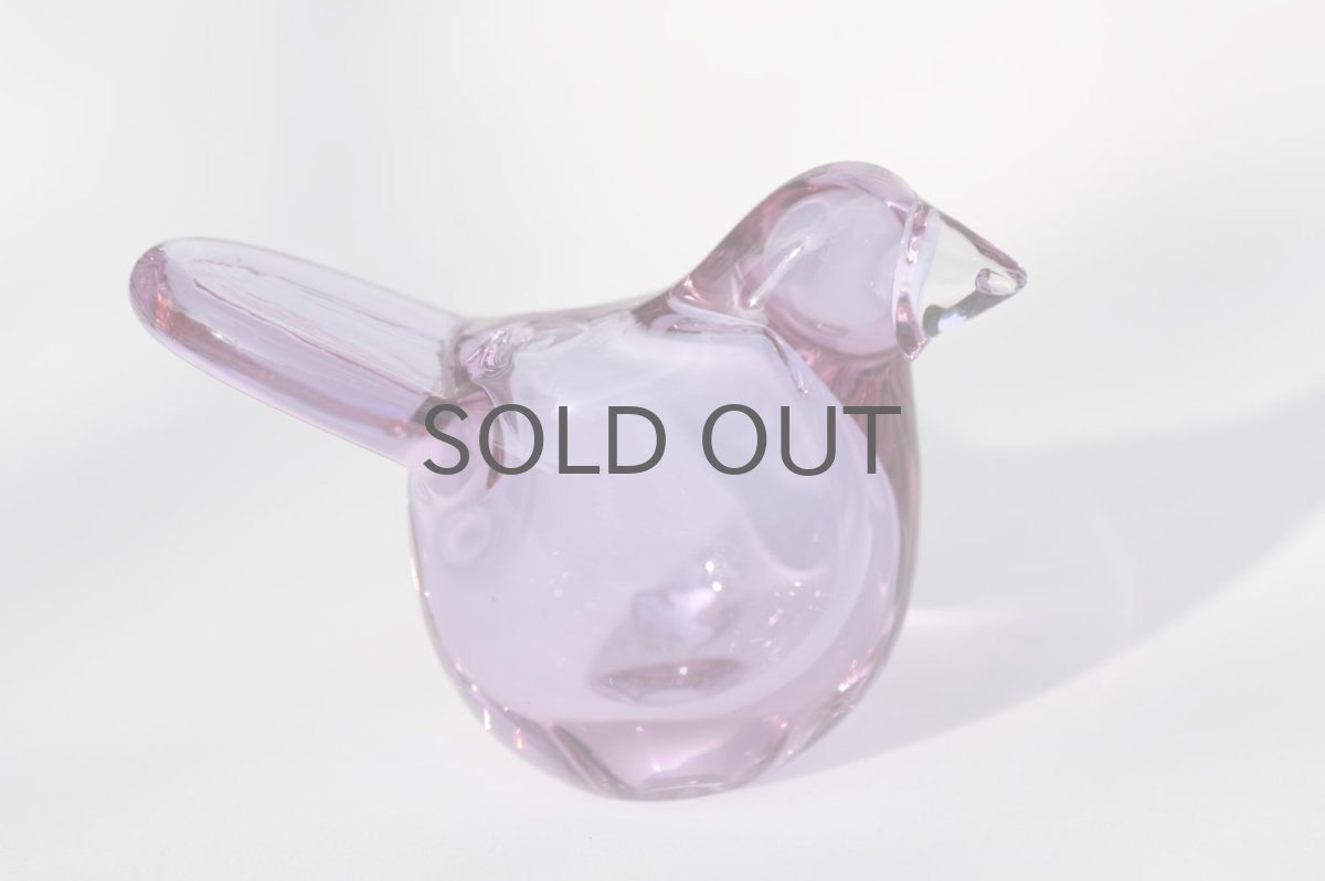 画像4: 北欧アートガラス/ビンテージガラス/Oiva Toikka/オイバトイッカ/Nuutajarvi/ヌータヤルヴィ/Sieppo/シエッポ/アメジスト&クリア (4)