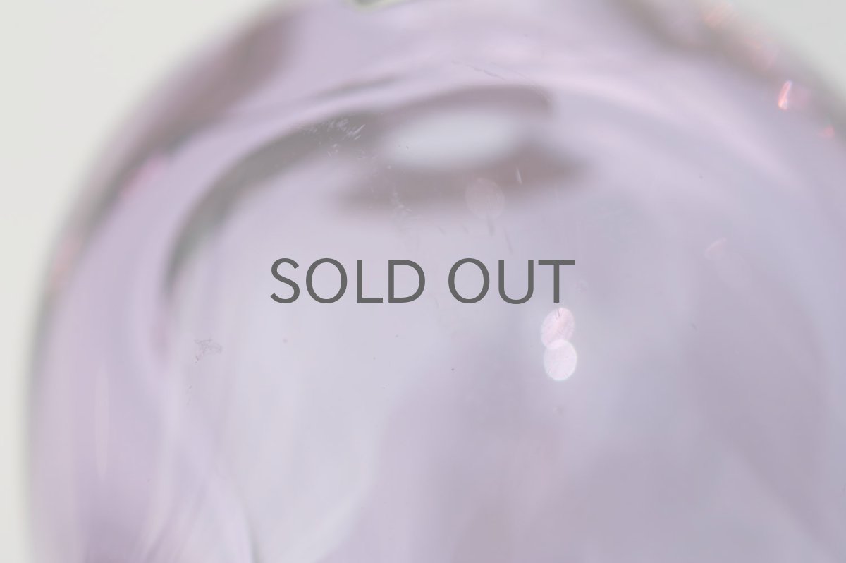 画像7: 北欧アートガラス/ビンテージガラス/Oiva Toikka/オイバトイッカ/Nuutajarvi/ヌータヤルヴィ/Sieppo/シエッポ/アメジスト&クリア (7)