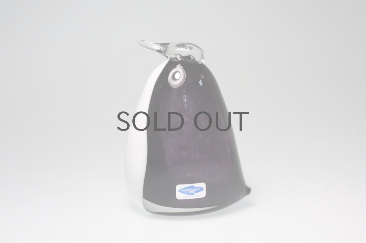 画像5: 北欧アートガラス/ビンテージガラス/Oiva Toikka/オイバ・トイッカ/iittala/イッタラ/Birds/バード/penguin/パープル/Sサイズ (5)