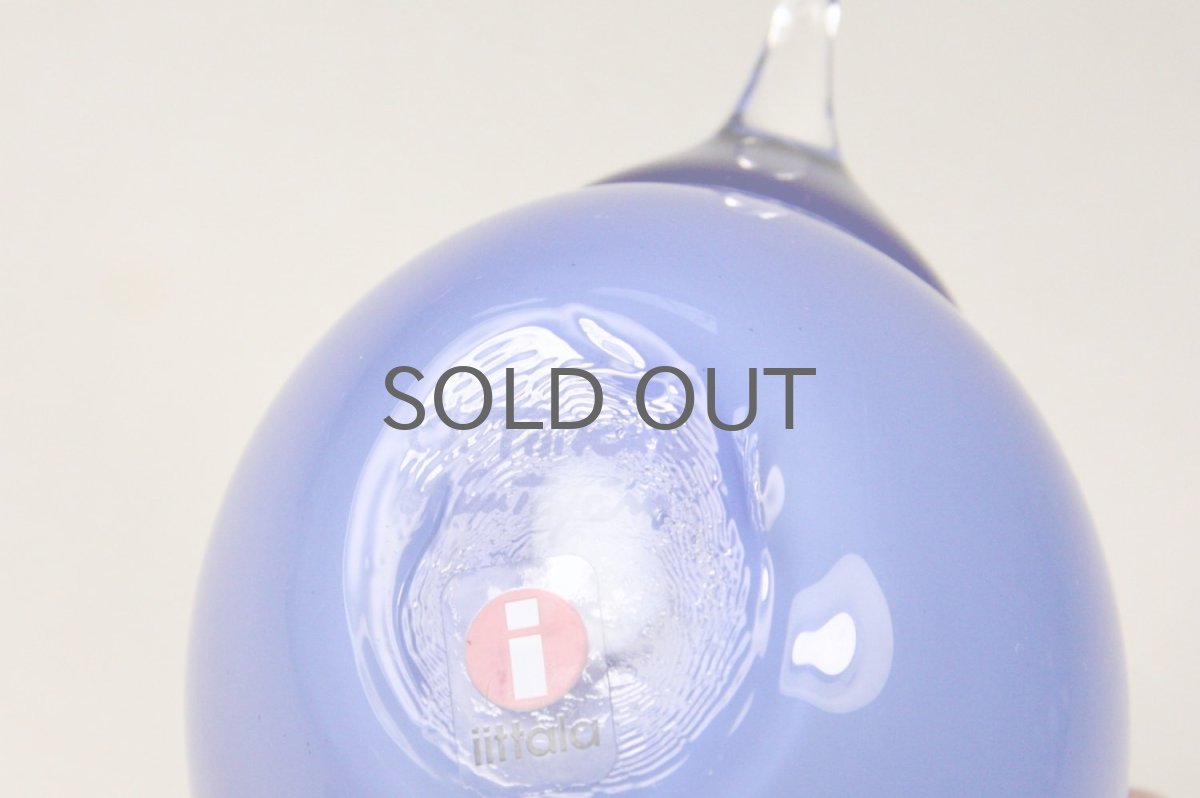 画像4: 北欧アートガラス/ビンテージガラス/Oiva Toikka/オイバ・トイッカ/イッタラ/Birds/バード/Suvisrri/Blue Stint (4)