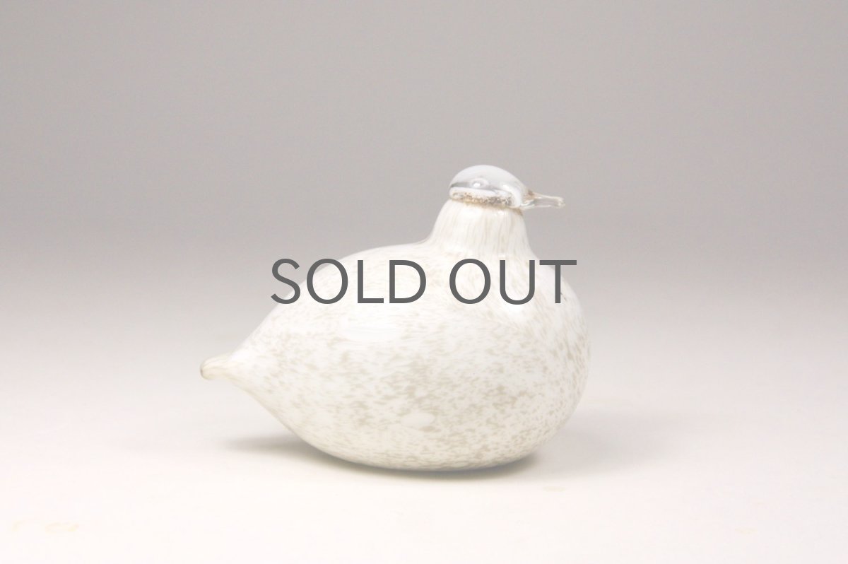 画像2: 北欧アートガラス/ビンテージガラス/Oiva Toikka/オイバ・トイッカ/イッタラ/Birds/バード/Kiiruna/Ptarmigan (2)