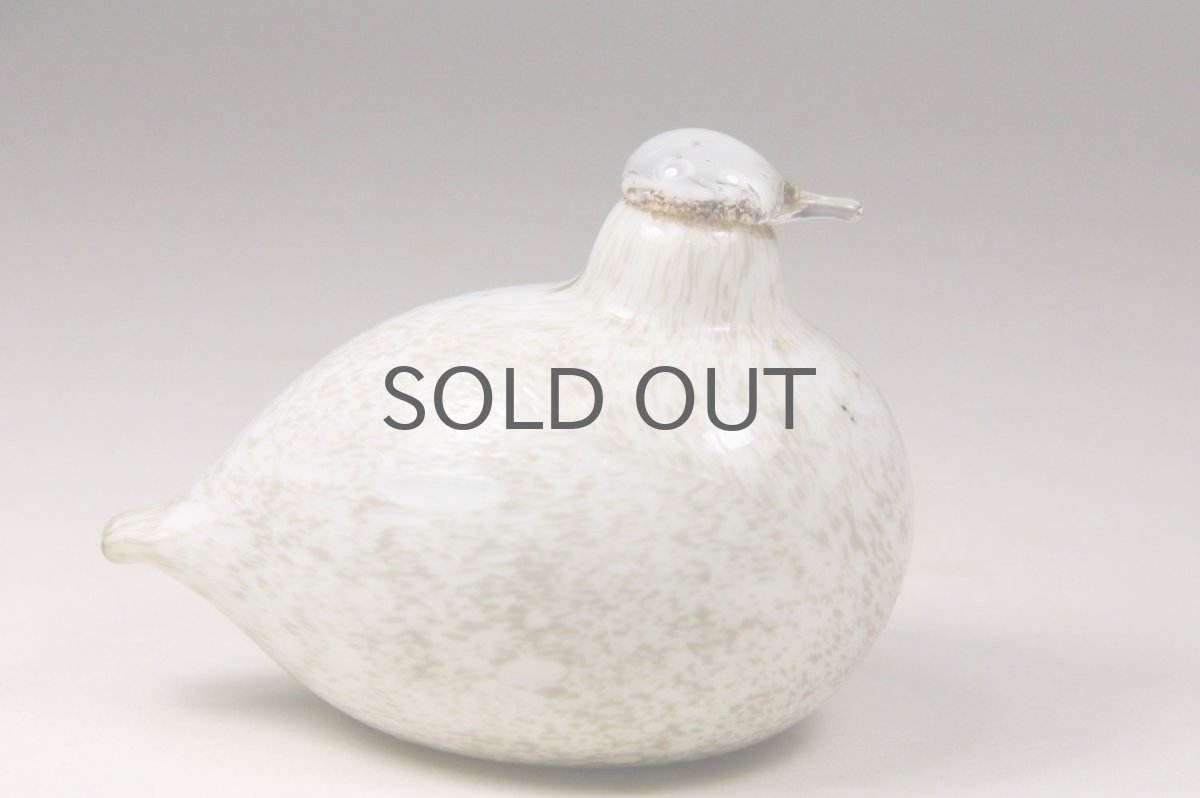 画像4: 北欧アートガラス/ビンテージガラス/Oiva Toikka/オイバ・トイッカ/イッタラ/Birds/バード/Kiiruna/Ptarmigan (4)