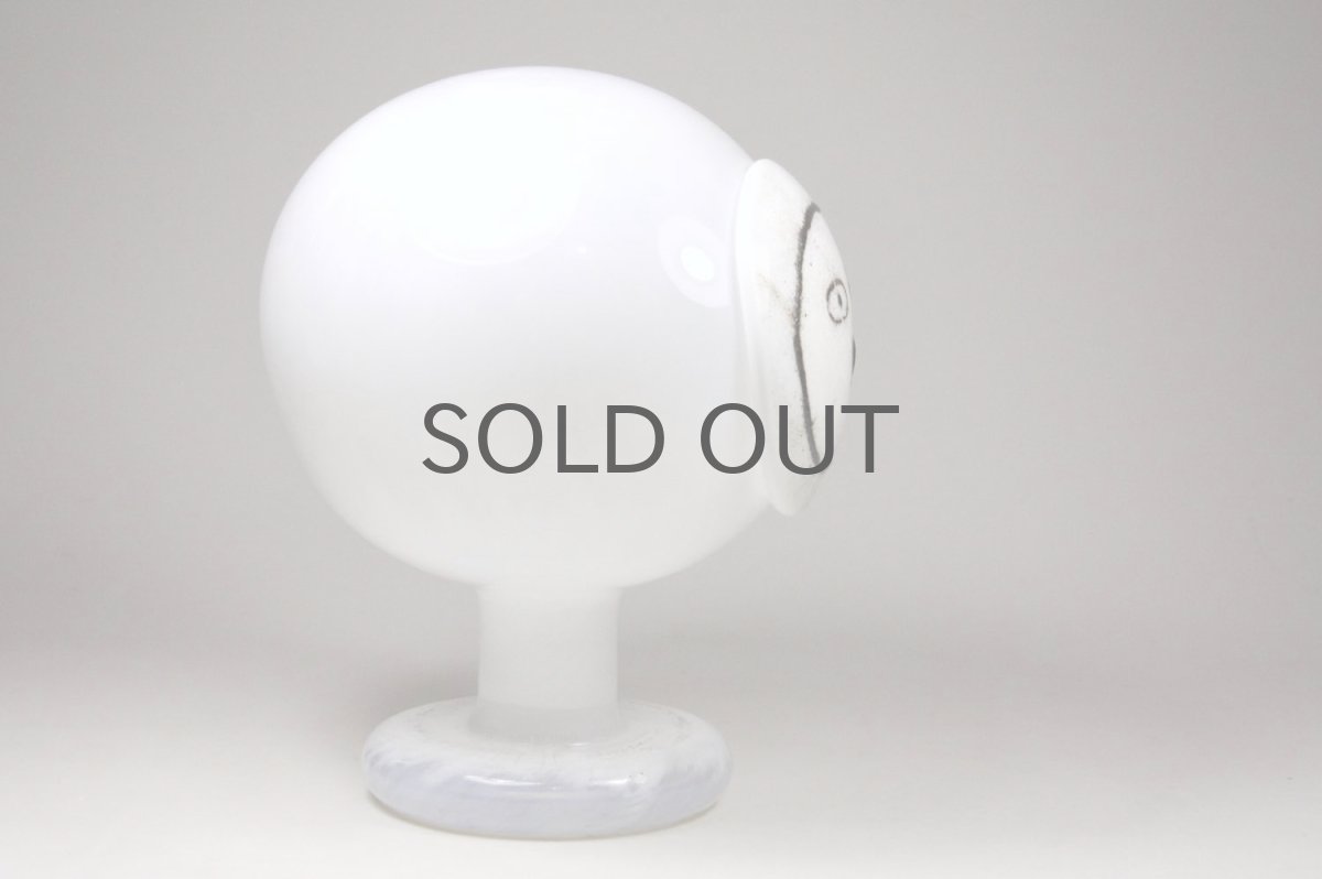 画像3: 北欧アートガラス/ビンテージガラス/Oiva Toikka/オイバ・トイッカ/イッタラ/Birds/バード/Polar Night Owl (3)