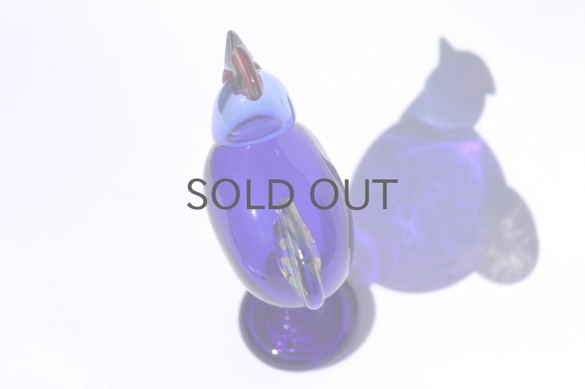 画像6: 北欧アートガラス/ビンテージガラス/Oiva Toikka/オイバ・トイッカ/iittala/イッタラ/Birds/バード/Juhlkukko/Rooster/ユフラクッコ/ルースター (6)