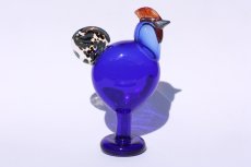 画像2: 北欧アートガラス/ビンテージガラス/Oiva Toikka/オイバ・トイッカ/iittala/イッタラ/Birds/バード/Juhlkukko/Rooster/ユフラクッコ/ルースター (2)