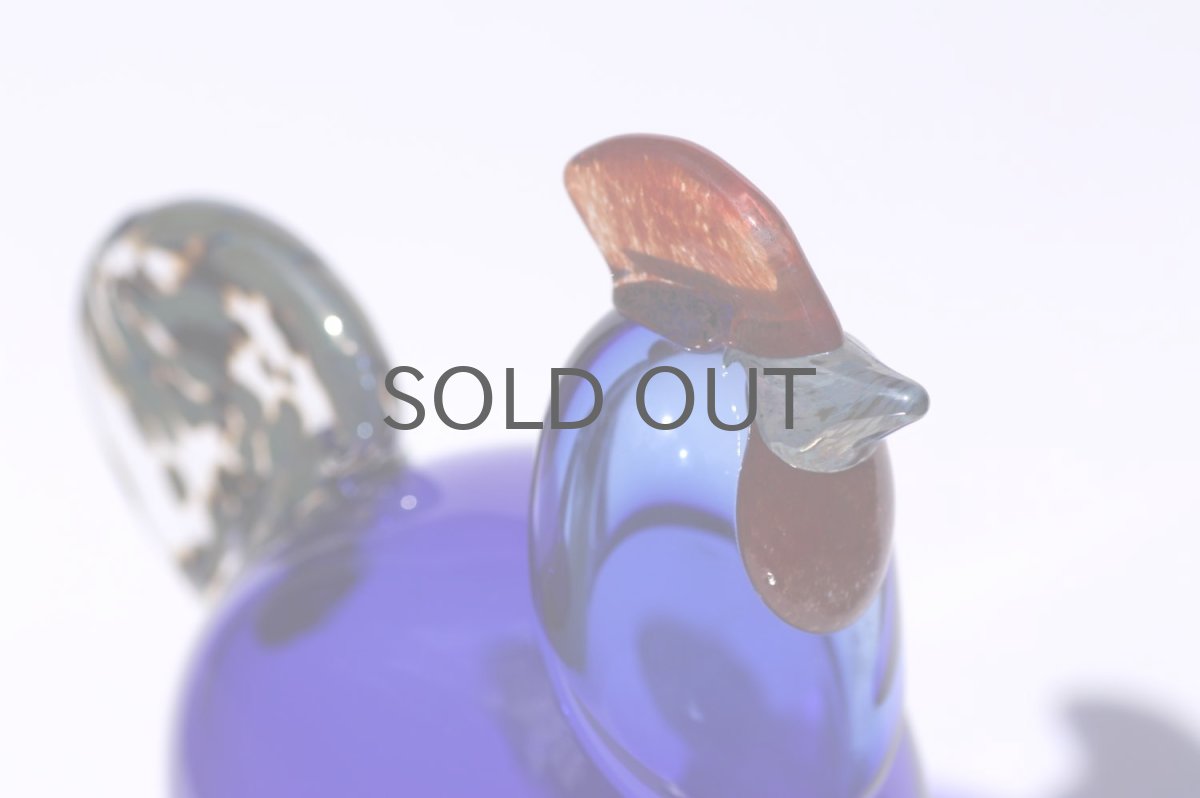 画像4: 北欧アートガラス/ビンテージガラス/Oiva Toikka/オイバ・トイッカ/iittala/イッタラ/Birds/バード/Juhlkukko/Rooster/ユフラクッコ/ルースター (4)