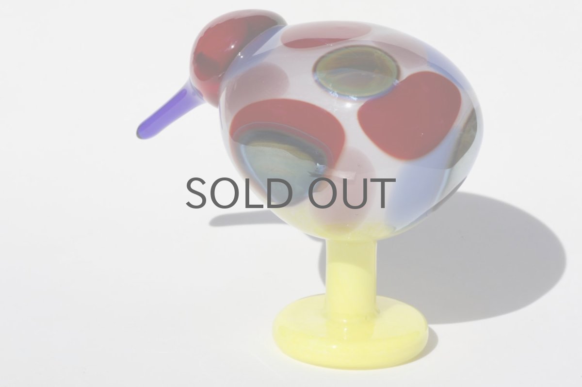 画像4: 北欧アートガラス/ビンテージガラス/Oiva Toikka/オイバ・トイッカ/iittala/イッタラ/Birds/バード/Jalokiwi/ジュエルドキウイ (4)