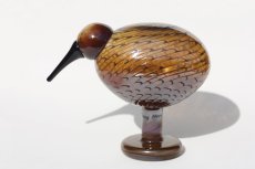 画像1: 北欧アートガラス/ビンテージガラス/Oiva Toikka/オイバ・トイッカ/iittala/イッタラ/Birds/バード/Kultakiwi/Golden kiwi/ゴールデンキウイ (1)