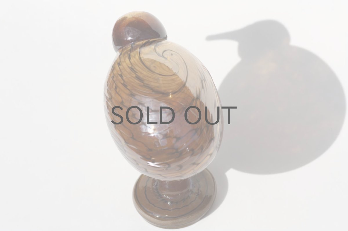 画像5: 北欧アートガラス/ビンテージガラス/Oiva Toikka/オイバ・トイッカ/iittala/イッタラ/Birds/バード/Kultakiwi/Golden kiwi/ゴールデンキウイ (5)