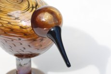 画像3: 北欧アートガラス/ビンテージガラス/Oiva Toikka/オイバ・トイッカ/iittala/イッタラ/Birds/バード/Kultakiwi/Golden kiwi/ゴールデンキウイ (3)