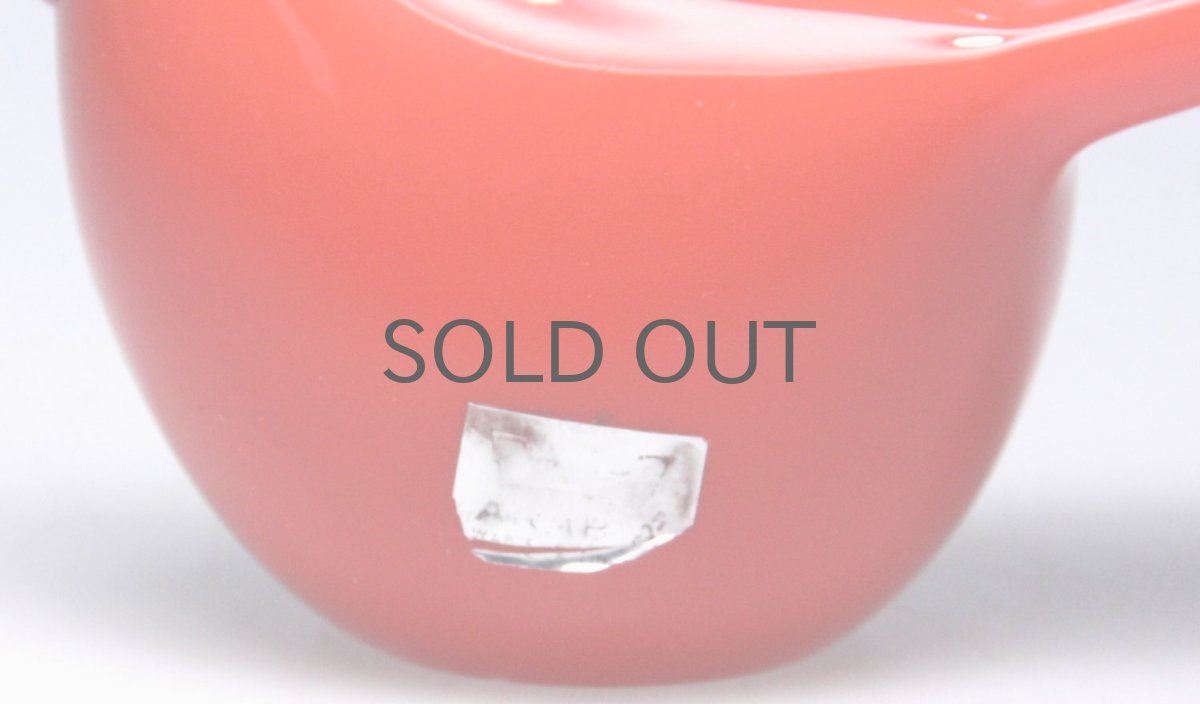 画像5: 北欧アートガラス/ビンテージガラス/Oiva Toikka/オイバ・トイッカ/オイヴァ・トイッカ/Nuutajarvi/ヌータヤルヴィ/Sieppo/シエッポ/初期不透明レッド (5)