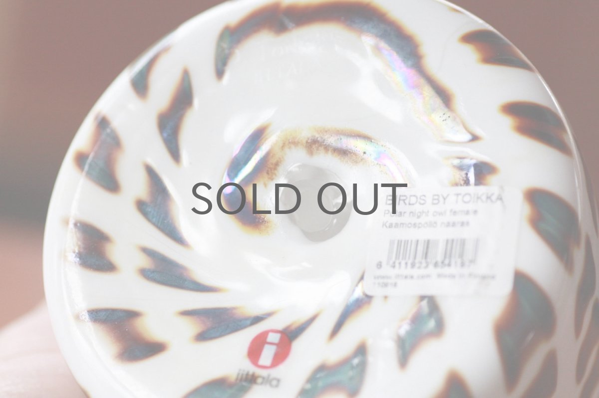 画像6: 北欧アートガラス/ビンテージガラス/Oiva Toikka/オイバ・トイッカ/イッタラ/Birds/バード/Night owl  (6)