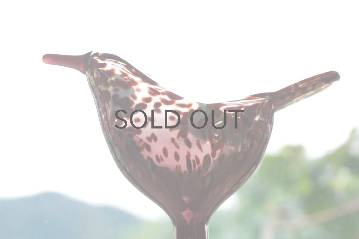 画像8: 北欧アートガラス/ビンテージ/Oiva Toikka/オイバ・トイッカ/イッタラ/Birds/バード/Songtrush/ソングトラッシュ/1984 (8)