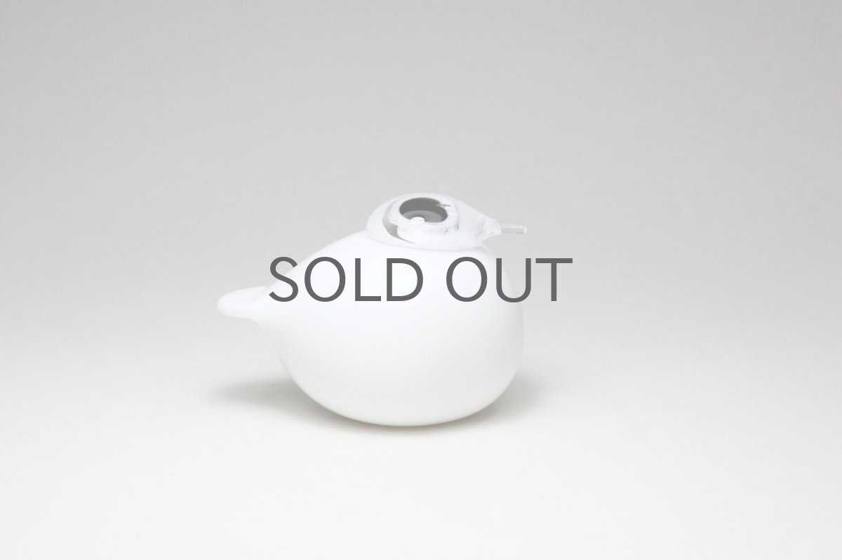 画像2: 北欧アートガラス/ビンテージガラス/Oiva Toikka/オイバ・トイッカ/Nuutajarvi/ヌータヤルヴィ/Birds/バード/Puffball/パフボール/ホワイト (2)