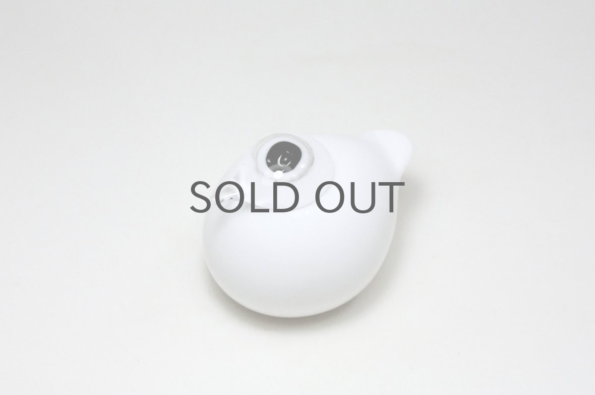 画像3: 北欧アートガラス/ビンテージガラス/Oiva Toikka/オイバ・トイッカ/Nuutajarvi/ヌータヤルヴィ/Birds/バード/Puffball/パフボール/ホワイト (3)