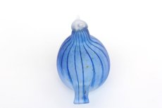 画像3: 北欧アートガラス/ビンテージガラス/Oiva Toikka/オイバトイッカ/iittala/イッタラ/Nuutajarvi/ヌータヤルヴィ/Birds/バード/Unique Day Brid/マットブルー (3)