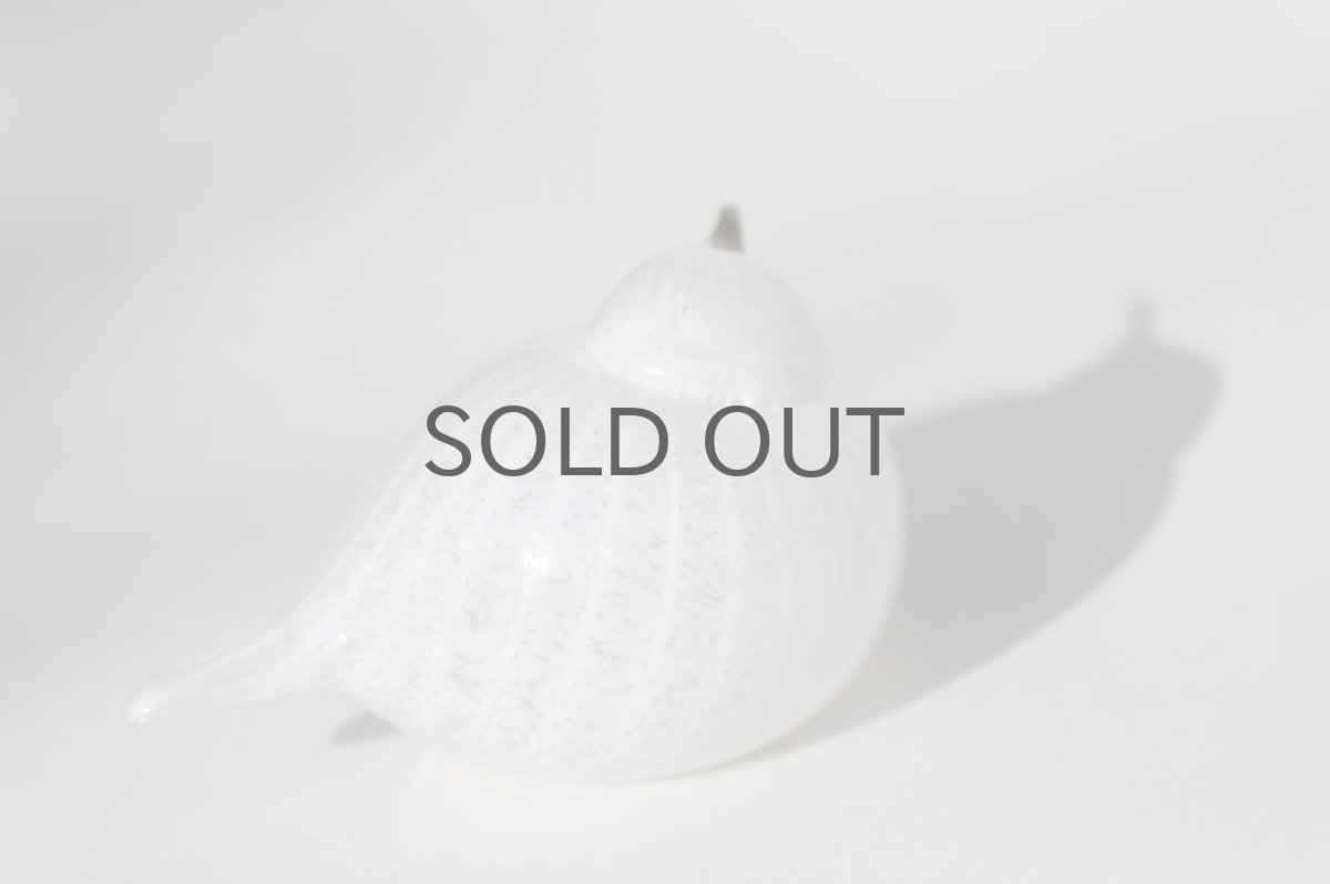 画像7: 北欧アートガラス/ビンテージガラス/Oiva Toikka/オイバトイッカ/イッタラ/Nuutajarvi/ヌータヤルヴィ/Birds/バード/Peukaloinen/Wren  (7)