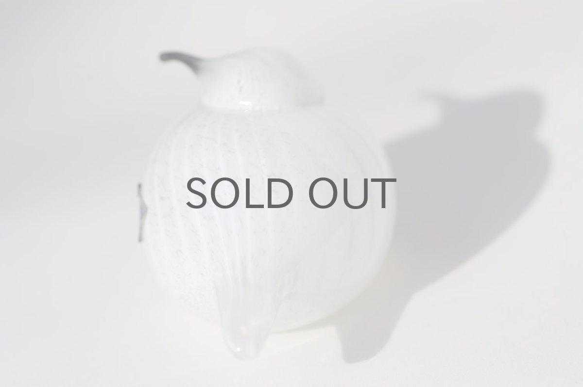 画像3: 北欧アートガラス/ビンテージガラス/Oiva Toikka/オイバトイッカ/イッタラ/Nuutajarvi/ヌータヤルヴィ/Birds/バード/Peukaloinen/Wren  (3)