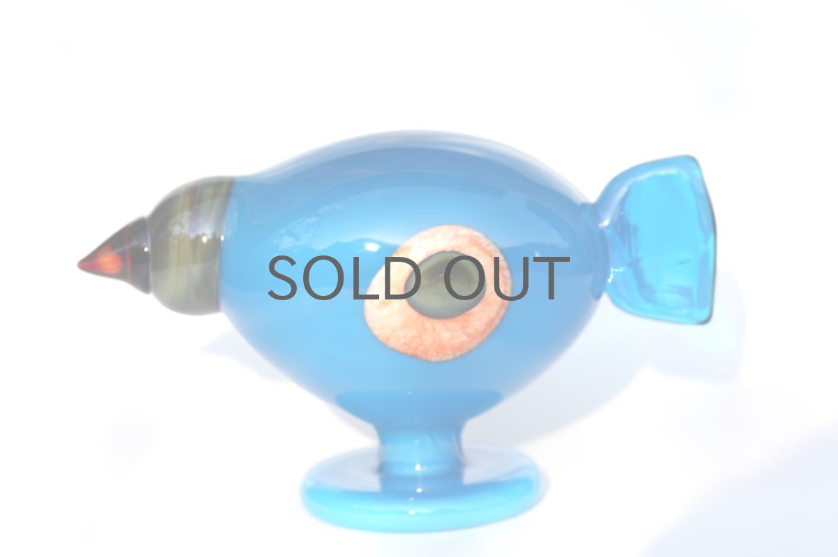 画像1: 北欧アートガラス/ビンテージガラス/Oiva Toikka/オイバ・トイッカ/iittala/イッタラ/Birds/バード/Turkey Fowl/ターキー (1)
