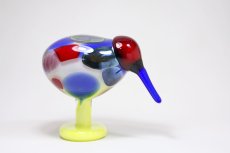 画像2: 北欧アートガラス/ビンテージガラス/Oiva Toikka/オイバトイッカ/iittala/イッタラ/Birds/バード/Jalokiwi/ジュエルドキウイ (2)