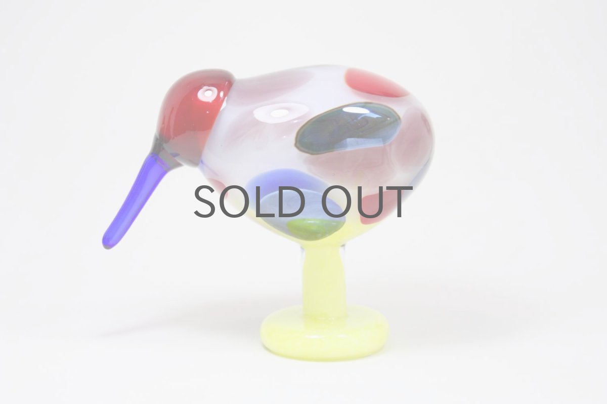 画像1: 北欧アートガラス/ビンテージガラス/Oiva Toikka/オイバトイッカ/iittala/イッタラ/Birds/バード/Jalokiwi/ジュエルドキウイ (1)
