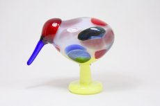 画像1: 北欧アートガラス/ビンテージガラス/Oiva Toikka/オイバトイッカ/iittala/イッタラ/Birds/バード/Jalokiwi/ジュエルドキウイ (1)