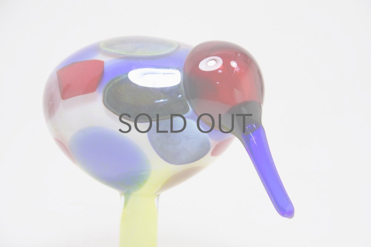 画像3: 北欧アートガラス/ビンテージガラス/Oiva Toikka/オイバトイッカ/iittala/イッタラ/Birds/バード/Jalokiwi/ジュエルドキウイ (3)