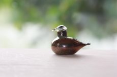 画像6: 北欧アートガラス/iittala/イッタラバード/Oiva Toikka/オイバトイッカ/Golden-Crested Kinglet/ラスタ (6)