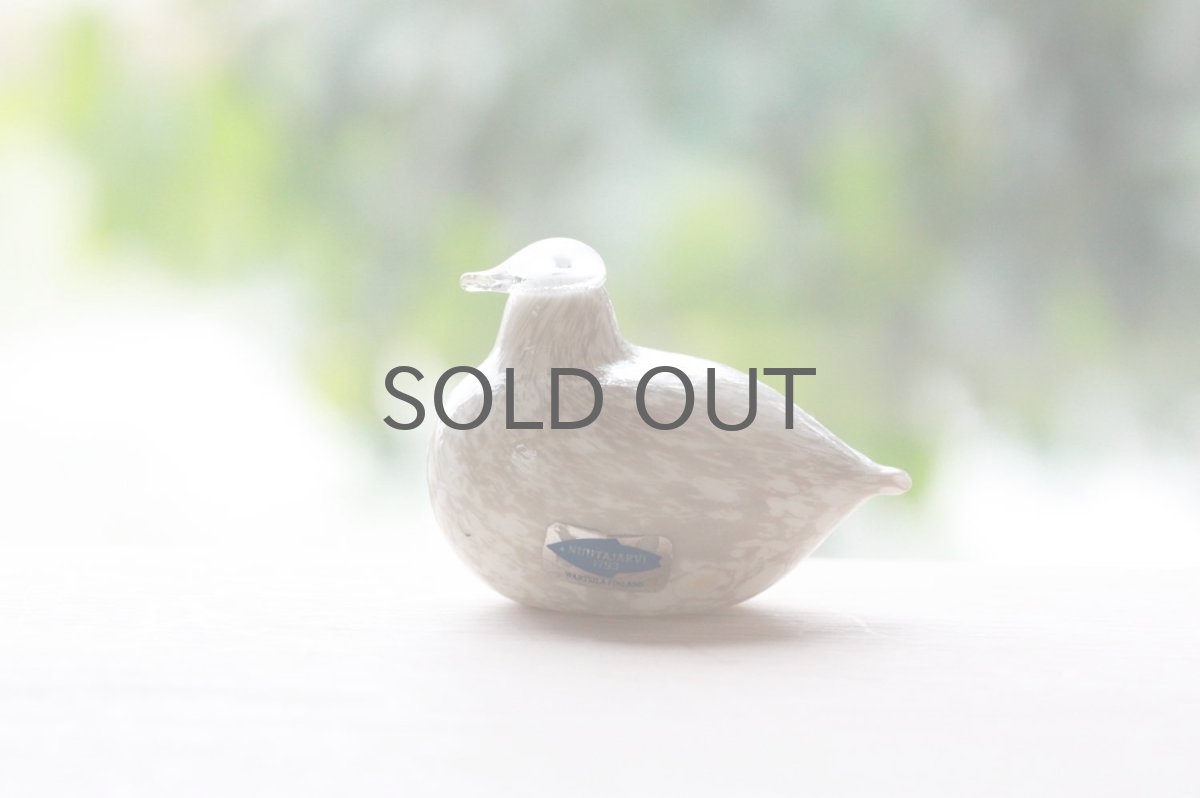 画像8: 北欧アートガラス/ビンテージガラス/Oiva Toikka/オイバ・トイッカ/イッタラ/Birds/バード/Kiiruna/Ptarmigan/雷鳥/No.1 (8)