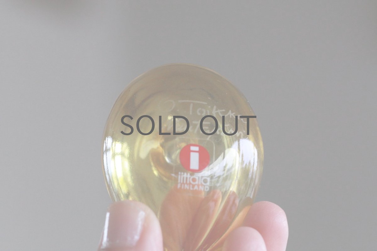 画像6: 北欧アートガラス/iittala/イッタラバード/Oiva Toikka/オイバトイッカ/ Little tern/Golden-Crested Kinglet/イエロー (6)