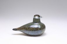 画像2: 北欧アートガラス/iittala/イッタラバード/Oiva Toikka/オイバトイッカ/Golden-Crested Kinglet/ブラウン系 (2)