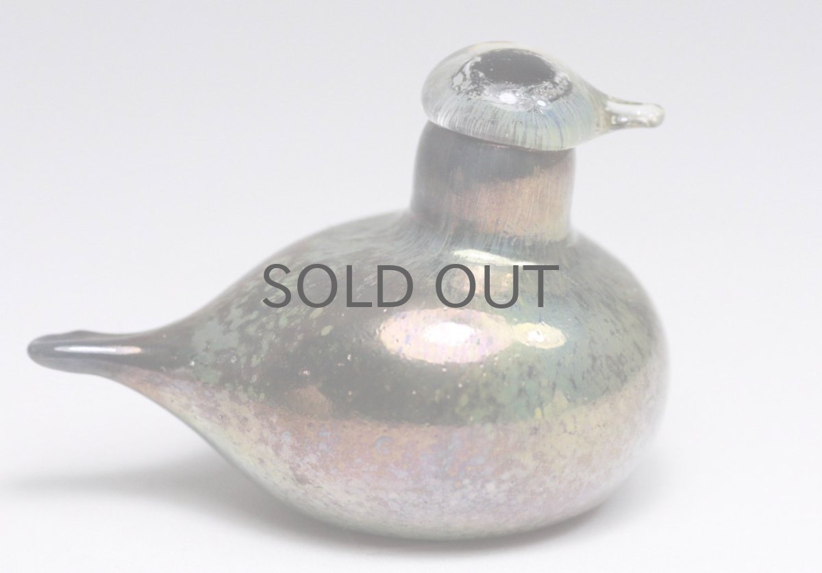 画像3: 北欧アートガラス/iittala/イッタラバード/Oiva Toikka/オイバトイッカ/Golden-Crested Kinglet/ラスタ (3)