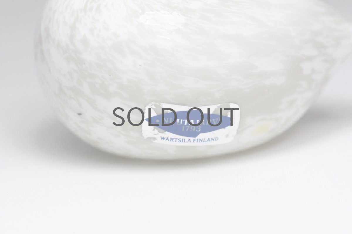 画像2: 北欧アートガラス/ビンテージガラス/Oiva Toikka/オイバ・トイッカ/イッタラ/Birds/バード/Kiiruna/Ptarmigan/雷鳥/No.1 (2)