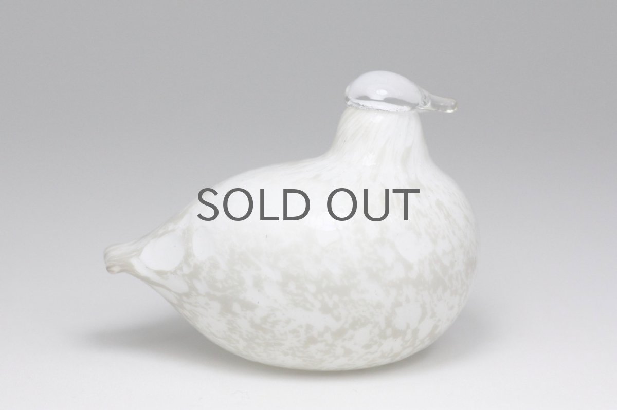 画像3: 北欧アートガラス/ビンテージガラス/Oiva Toikka/オイバ・トイッカ/イッタラ/Birds/バード/Kiiruna/Ptarmigan/雷鳥/No.1 (3)