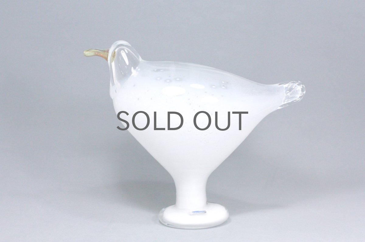 画像1: 北欧アートガラス/ビンテージガラス/Oiva Toikka/オイバ・トイッカ/iittala/イッタラ/Birds/バード/SEA MEW/カモメ (1)