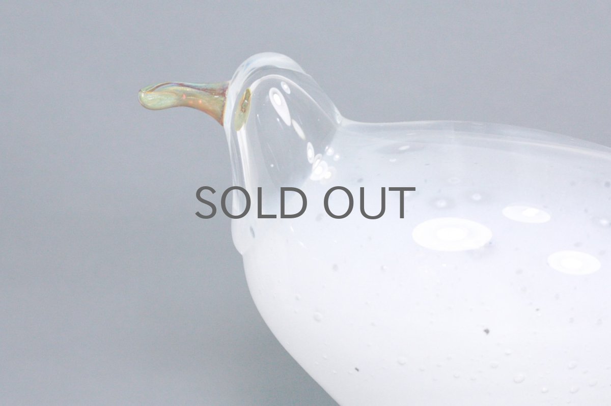 画像4: 北欧アートガラス/ビンテージガラス/Oiva Toikka/オイバ・トイッカ/iittala/イッタラ/Birds/バード/SEA MEW/カモメ (4)