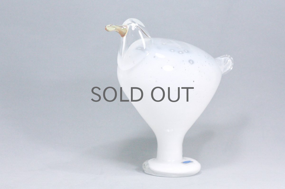 画像2: 北欧アートガラス/ビンテージガラス/Oiva Toikka/オイバ・トイッカ/iittala/イッタラ/Birds/バード/SEA MEW/カモメ (2)