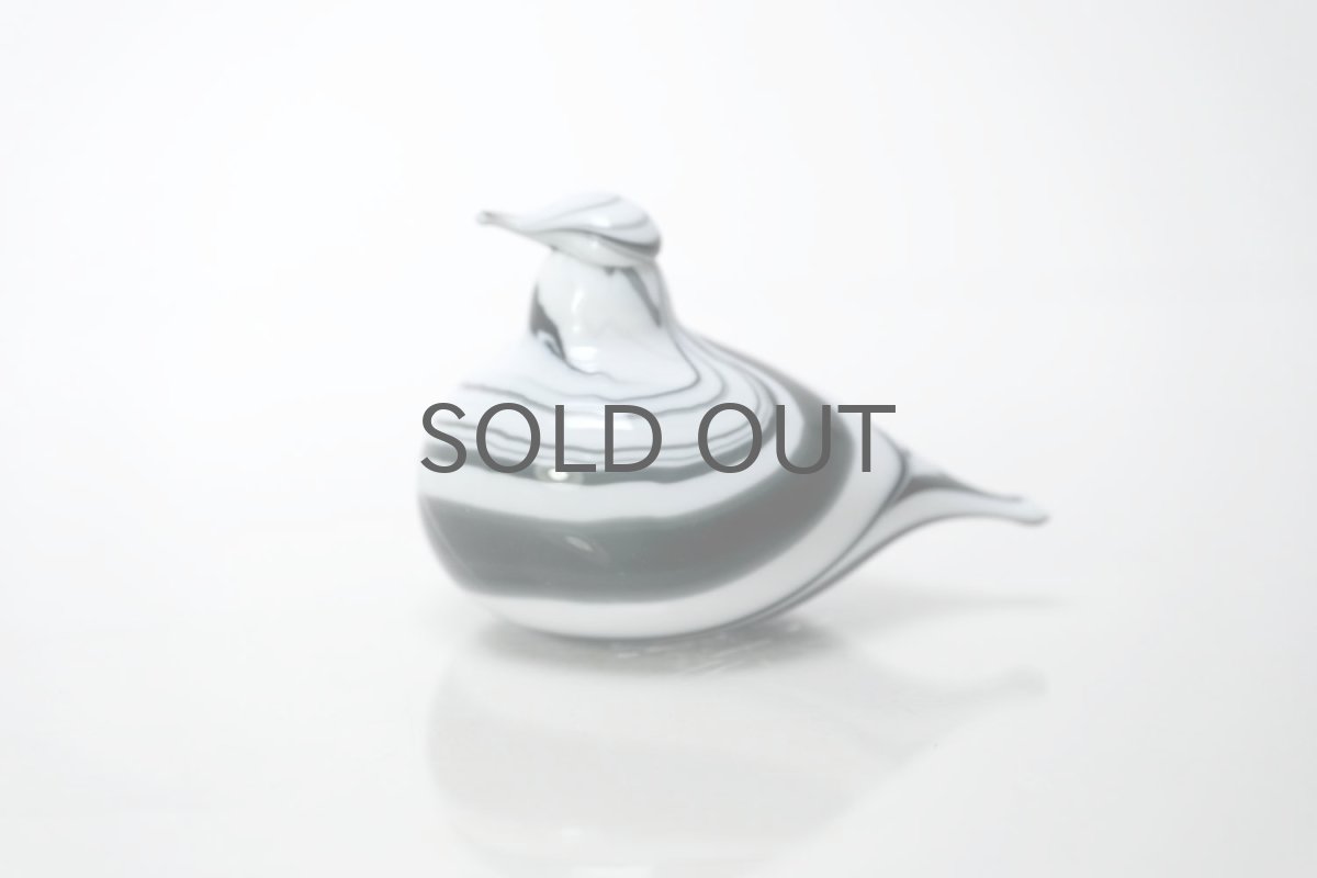 画像1: 北欧アートガラス/ビンテージガラス/Oiva Toikka/オイバ・トイッカ/iittala/イッタラ/Birds/バード/Kivitasku/Wheater (1)