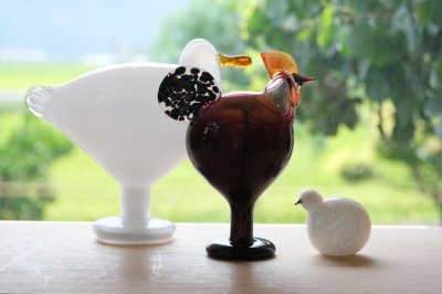 画像1: 北欧アートガラス/ビンテージガラス/Oiva Toikka/オイバ・トイッカ/iittala/イッタラ/Birds/バード/Downy Chick